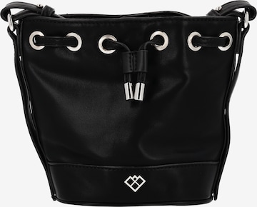 MYMOVrećasta torba - crna boja: prednji dio