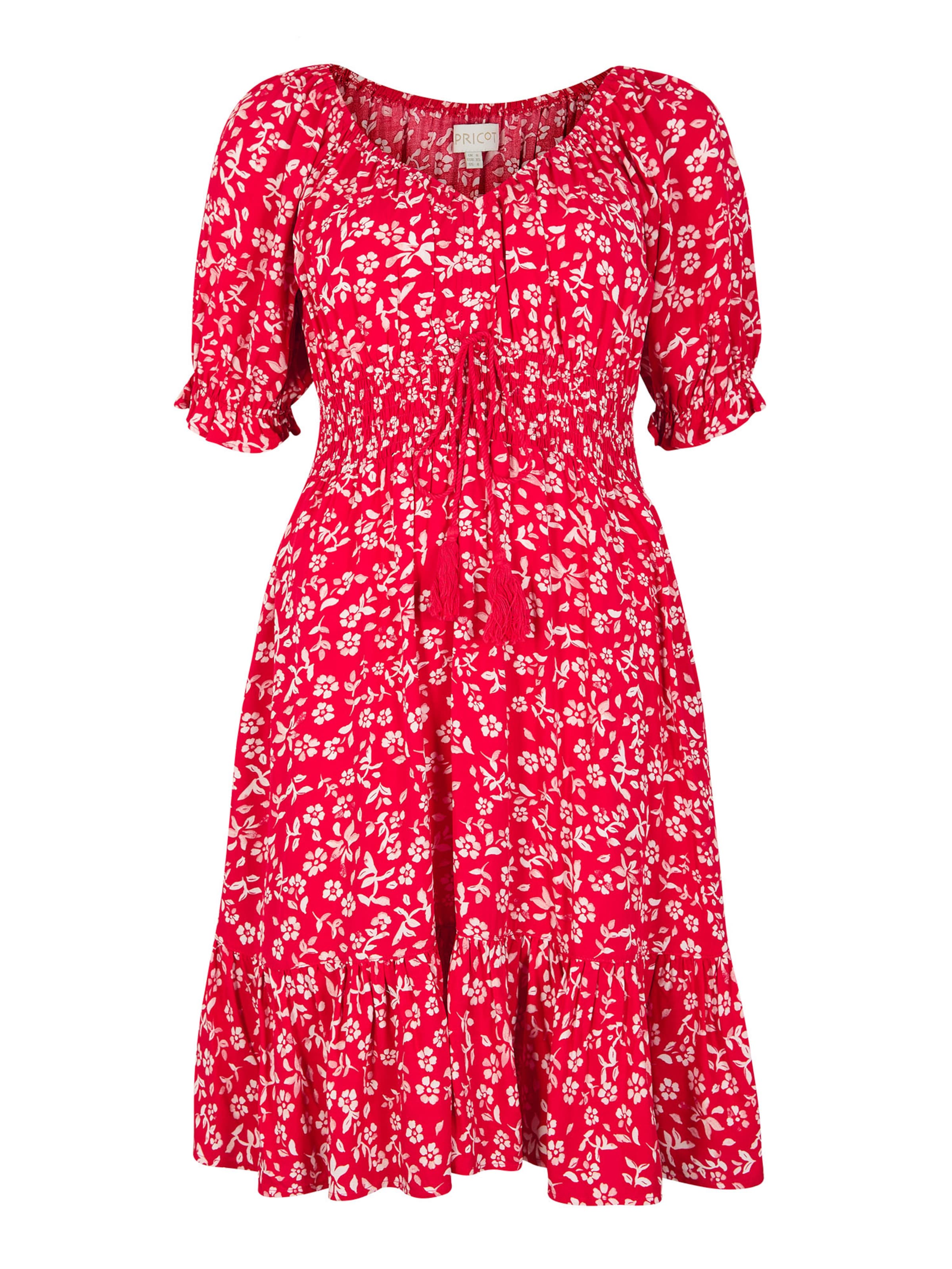 Apricot Dress ' ' in Red: front