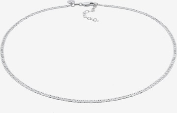 ELLI PREMIUM Halskette Basic Kette, Choker in Silber: predná strana