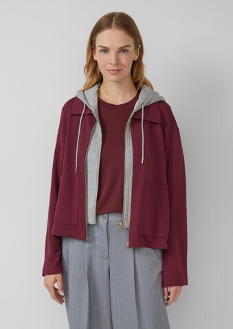 s.Oliver Sweatvest in Rood