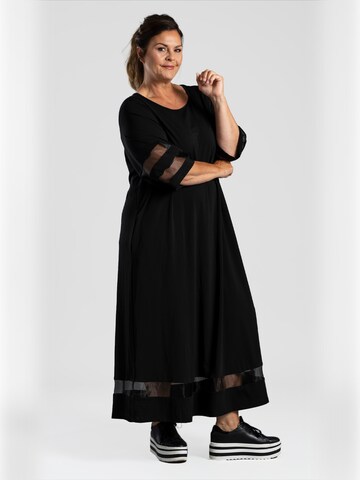 GOZZIP Kleid 'Linnea ' in Schwarz
