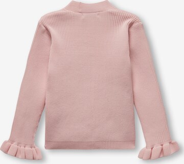 KIDS ONLY Gebreid vest 'SALLY' in Roze