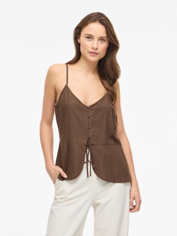 VILA Top 'VIKeta' in Brown: front