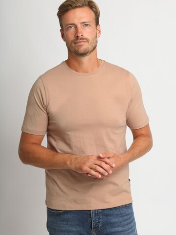 Suitable Shirt 'Jim'‌ in Beige: Vorderseite