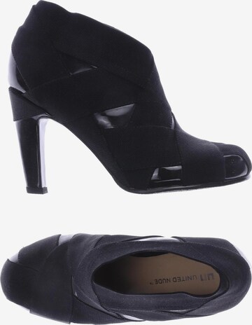 UNITED NUDE Stiefelette 38 in Schwarz: predná strana