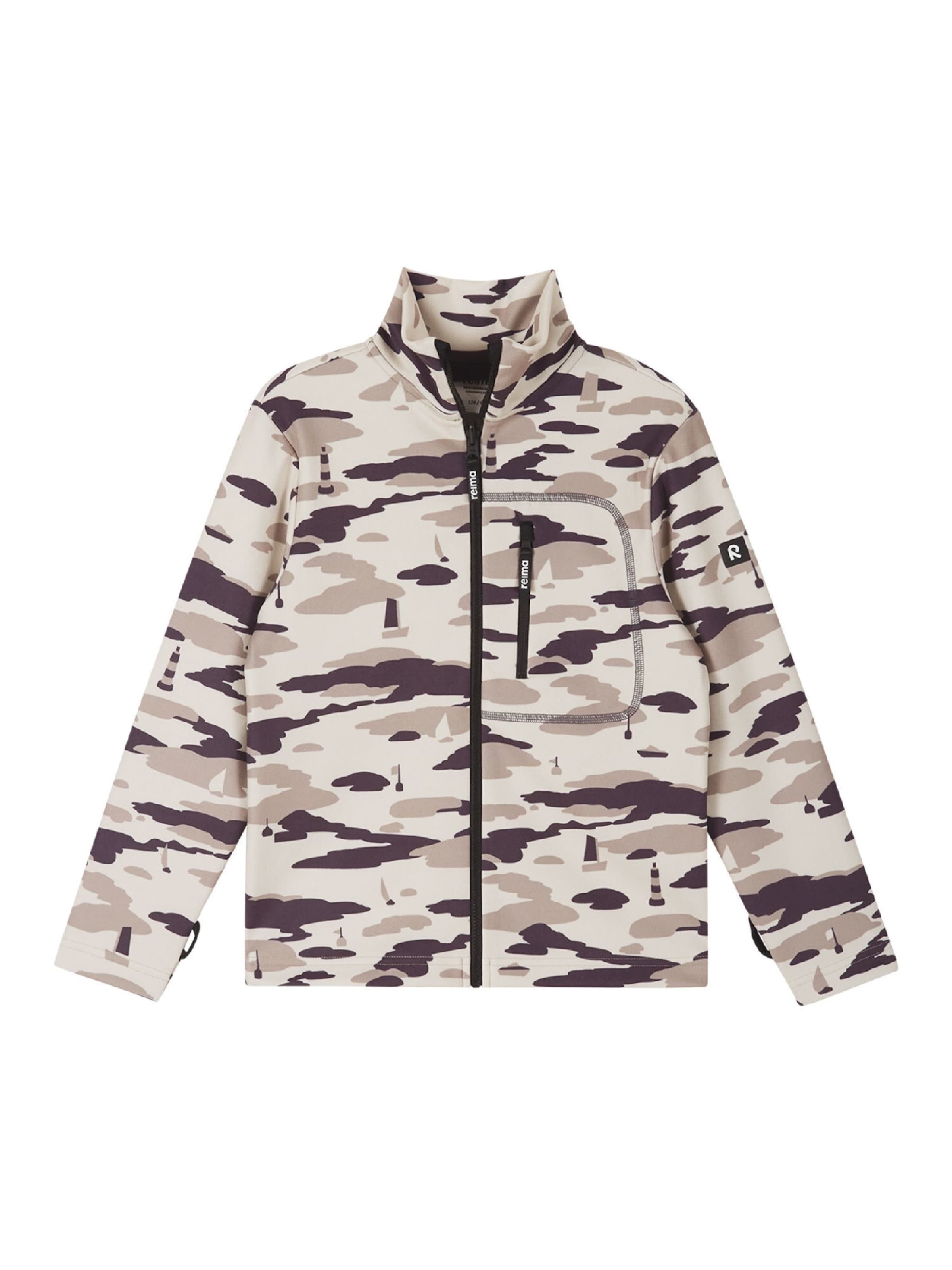 Reima Fleecejacke 'Iisisti' in Beige: Vorderseite