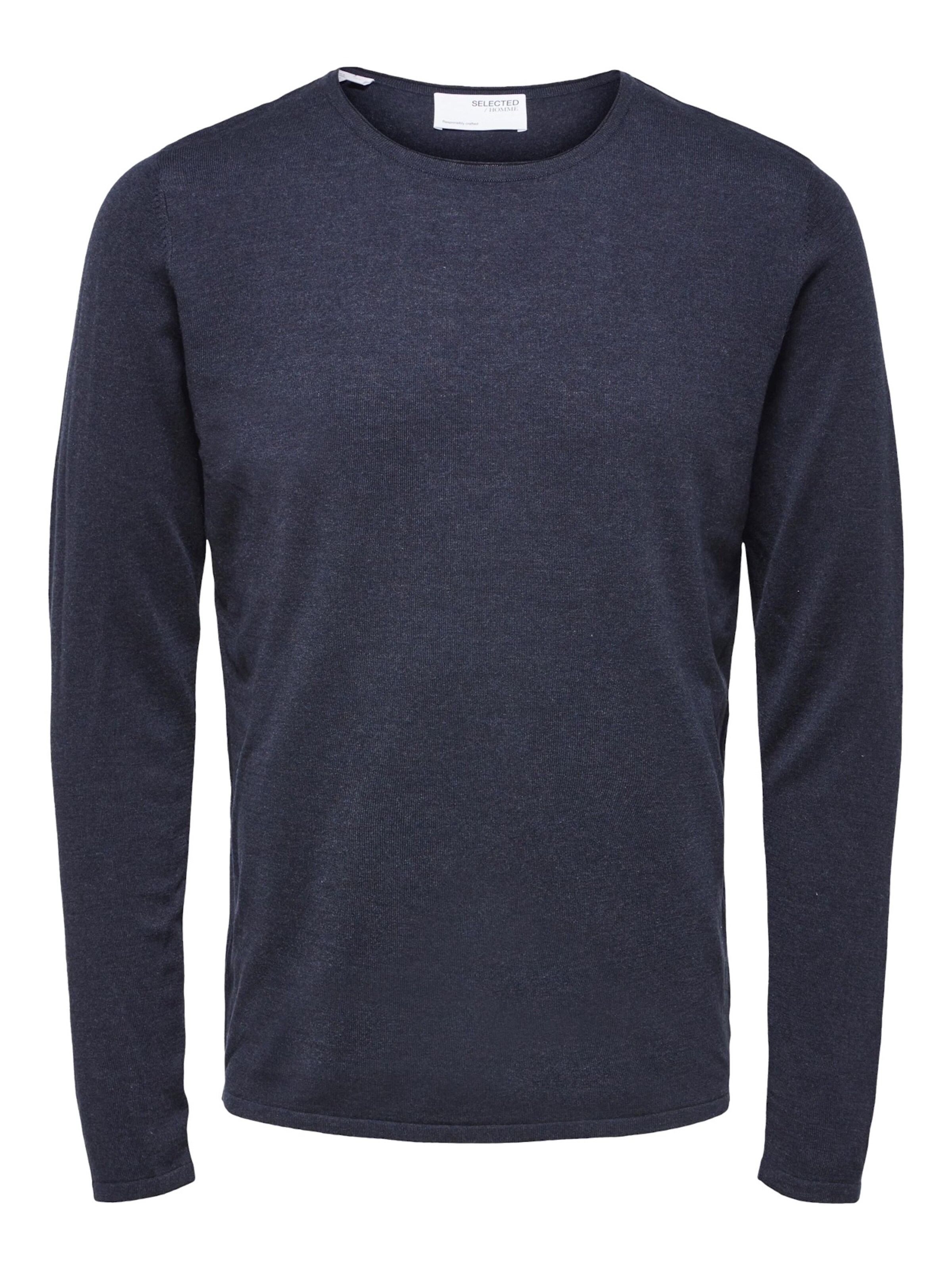SELECTED Pullover  'SLHROME' in Blau: Vorderseite