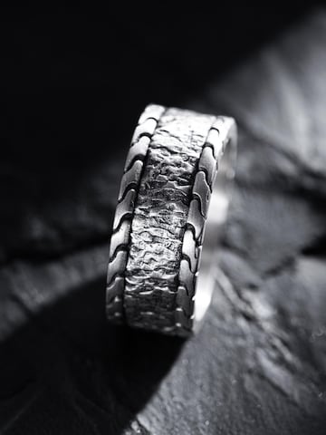 Bague 'THE ROAD' REYTEL en argent