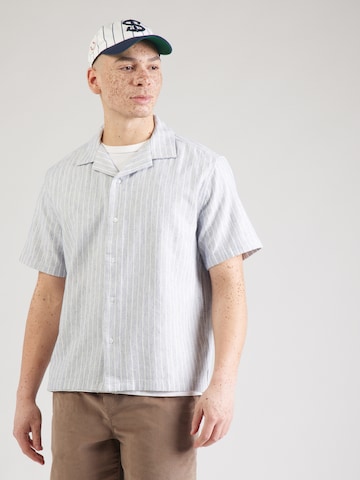 Abercrombie & Fitch Regular Fit Skjorte i blå: forside