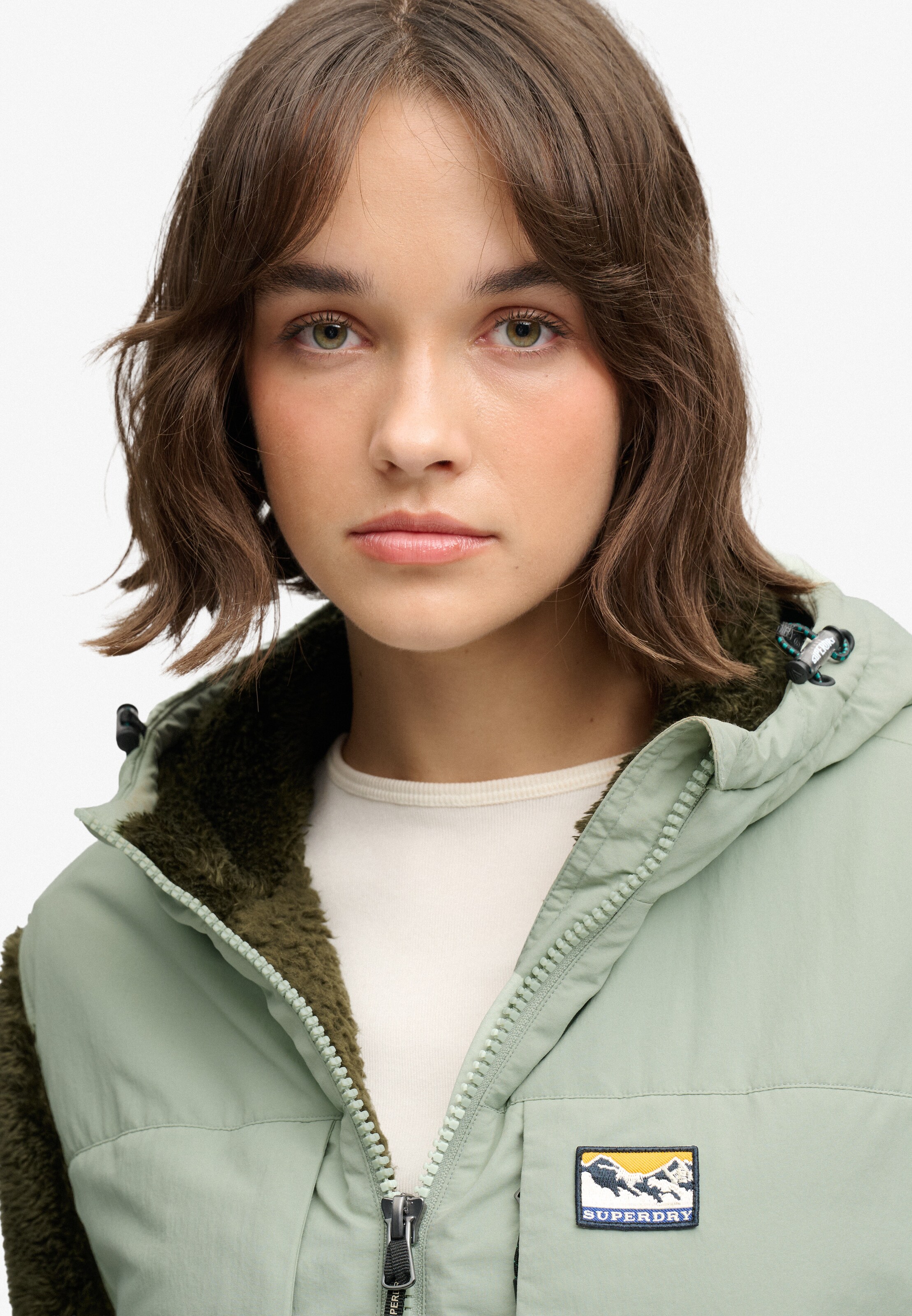 Superdry & Co Tussenjas in Groen