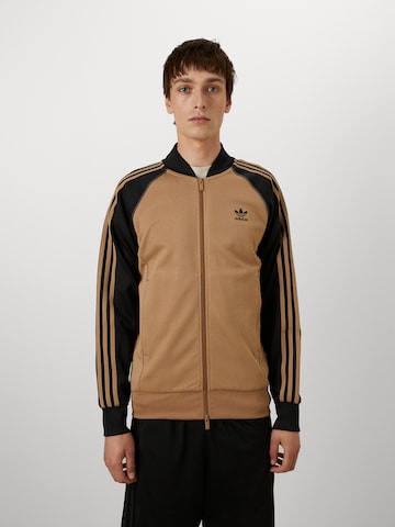 ADIDAS ORIGINALS Mikina 'Adicolor Classics Sst' – hnědá: přední strana