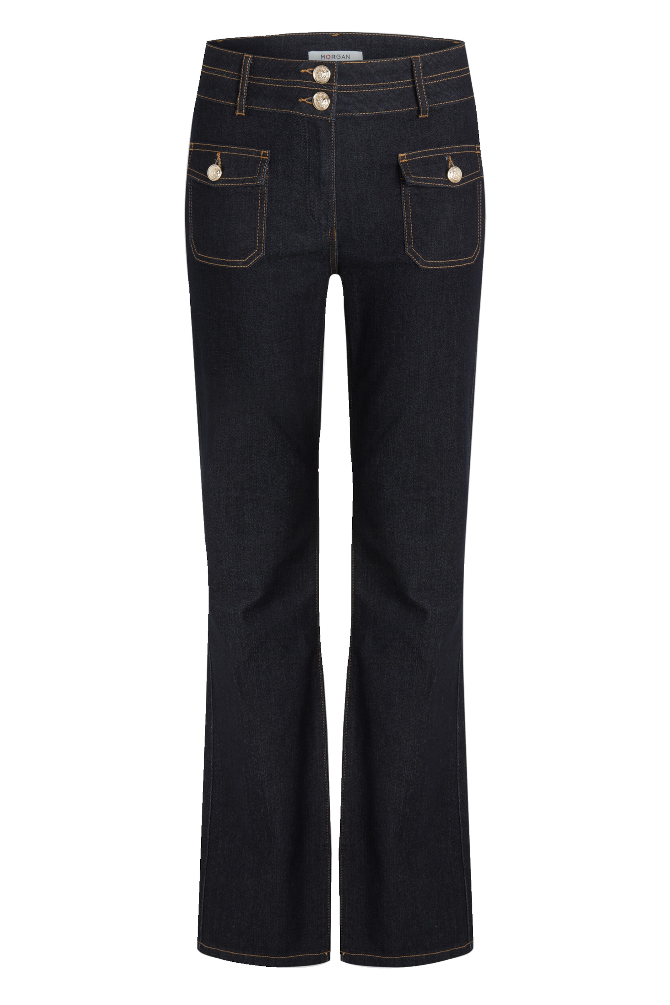 MorganBootcut/trapezice Traperice '252-POLEN4' - plava boja: prednji dio