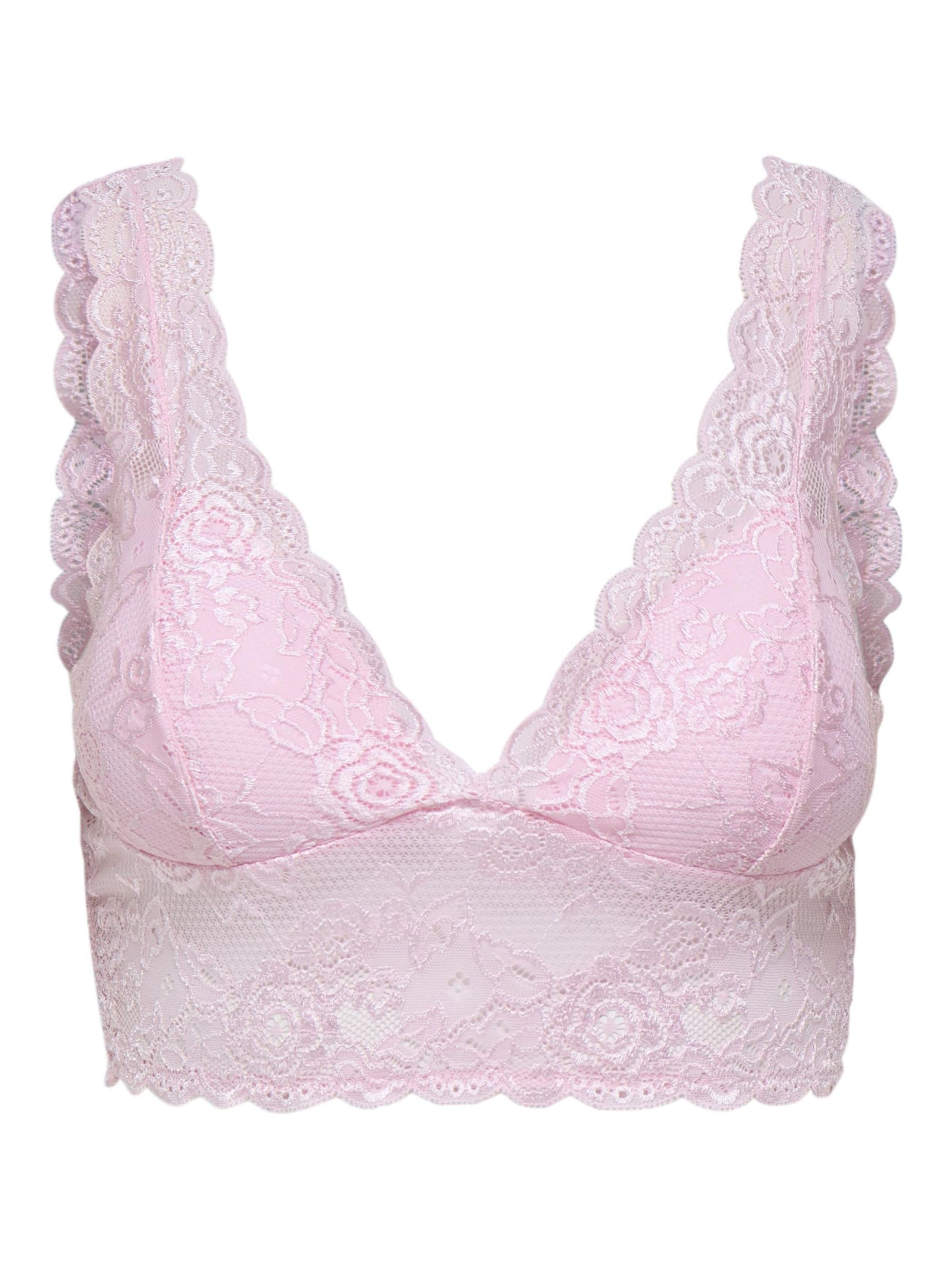 Triangolo Reggiseno 'ONLChloe' di ONLY in rosa: frontale
