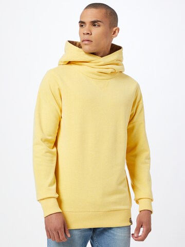 Sweat-shirt Fli Papigu en jaune : devant