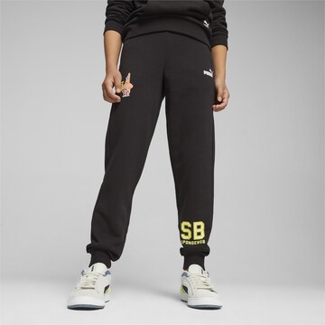 PUMA Tapered Broek in Zwart