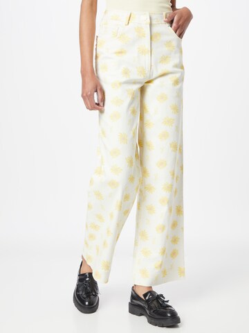 Helmstedt Wide leg Jeans 'Ebi' in Yellow: front