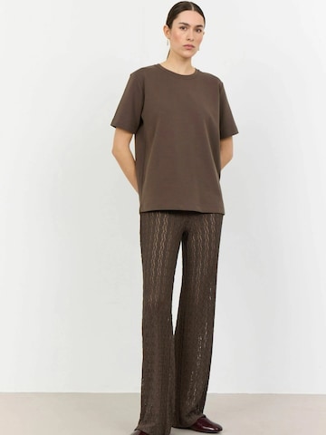 Regular Pantalon Levete Room en marron