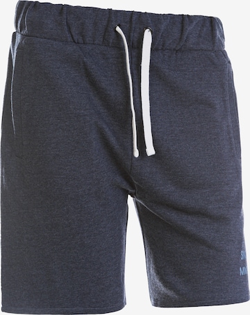 Cruz Regular Sportbroek 'Carter' in Blauw: voorkant