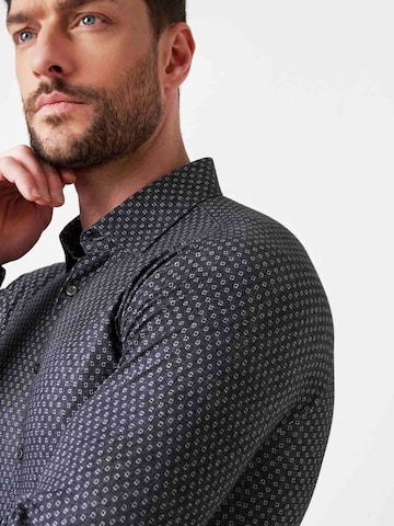 Coupe slim Chemise DESOTO en bleu