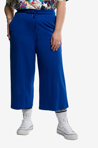 Studio Untold Wide Leg Hose in Blau: predná strana