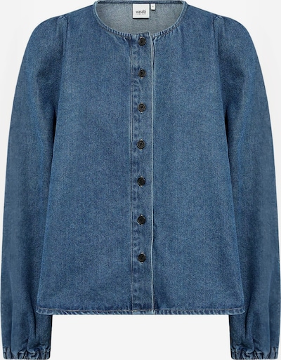 Wasabi Concept Välikausitakki ' WA-JANE ' koossa XS-S värissä sininen denim, Tuotenäkymä