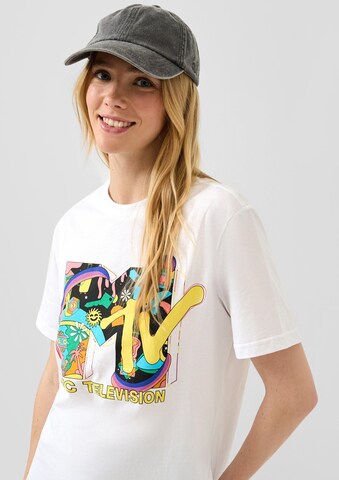 QS Shirt in Wit