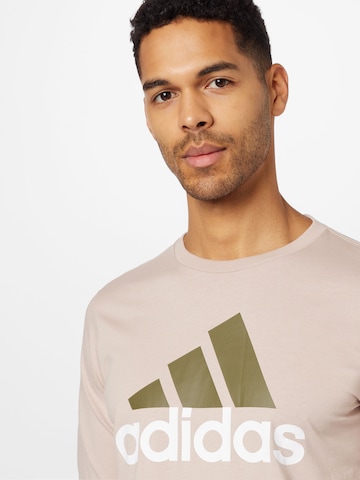 ADIDAS SPORTSWEAR - Camisa funcionais 'Essentials' em rosa