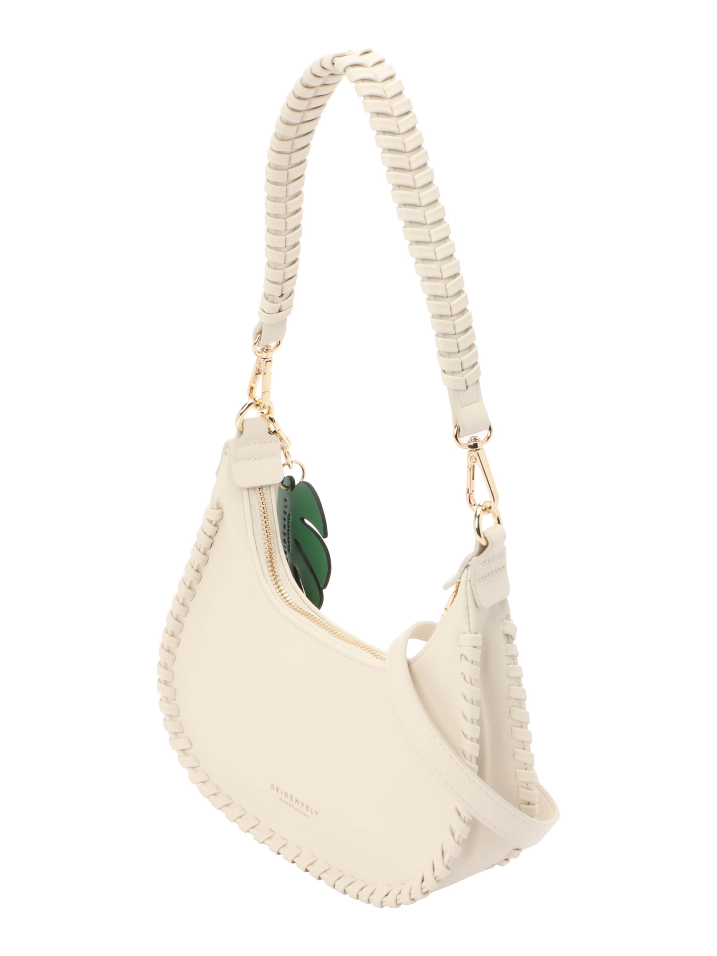 Seidenfelt - Mala de ombro 'Liljendal' em bege