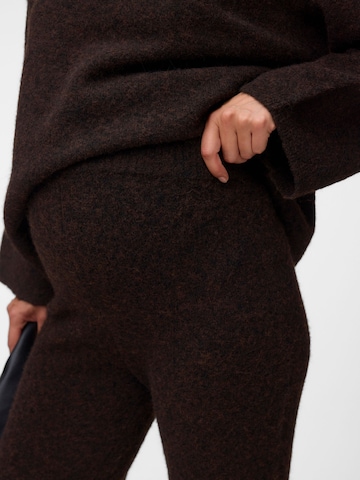 Vero Moda Maternity Loosefit Broek 'VMMSupreme' in Bruin