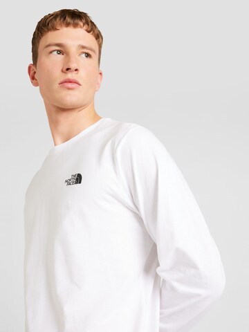 THE NORTH FACE Μπλουζάκι 'Redbox' σε λευκό