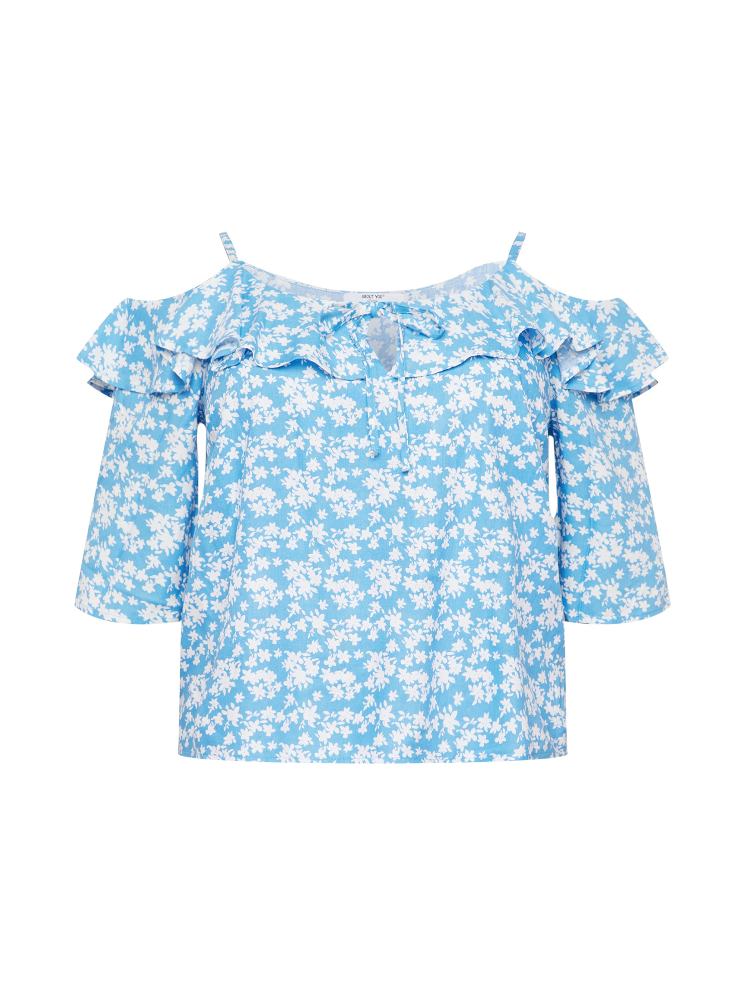 ABOUT YOU Curvy Μπλούζα 'Jeanette' σε μπλε: μπροστά