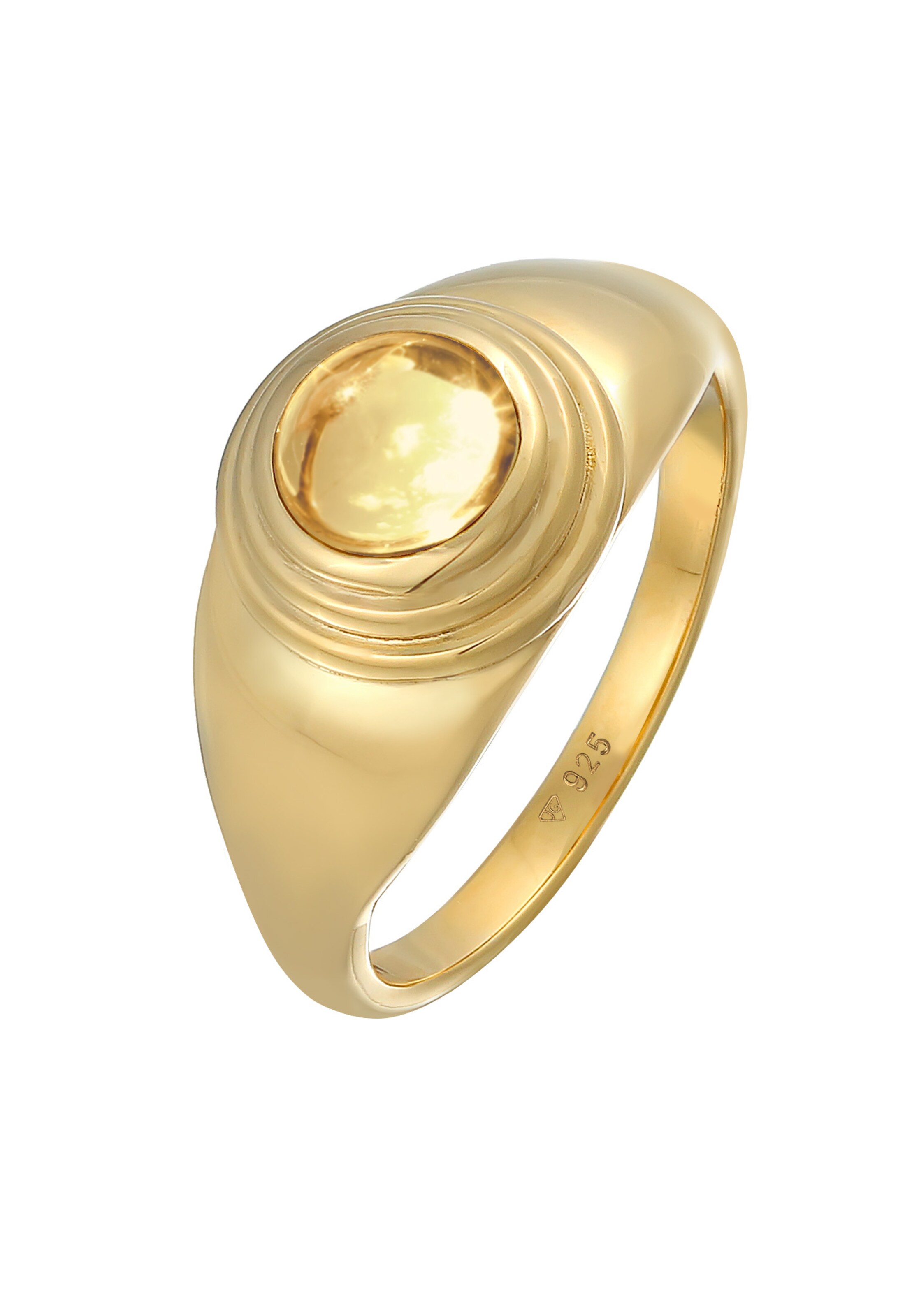 ELLI PREMIUM Ring in Goud: voorkant