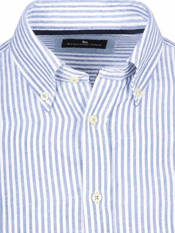 Steppin' out Regular Fit Hemd‌‌‌‌ in Blau
