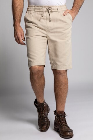 JP1880 Regular Broek in Beige: voorkant