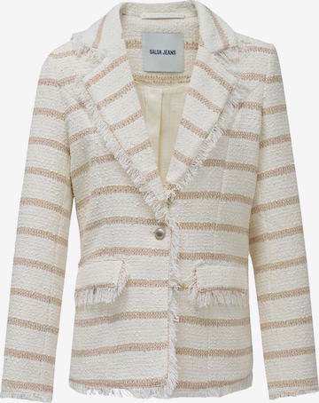 Salsa Jeans Blazer in White: front