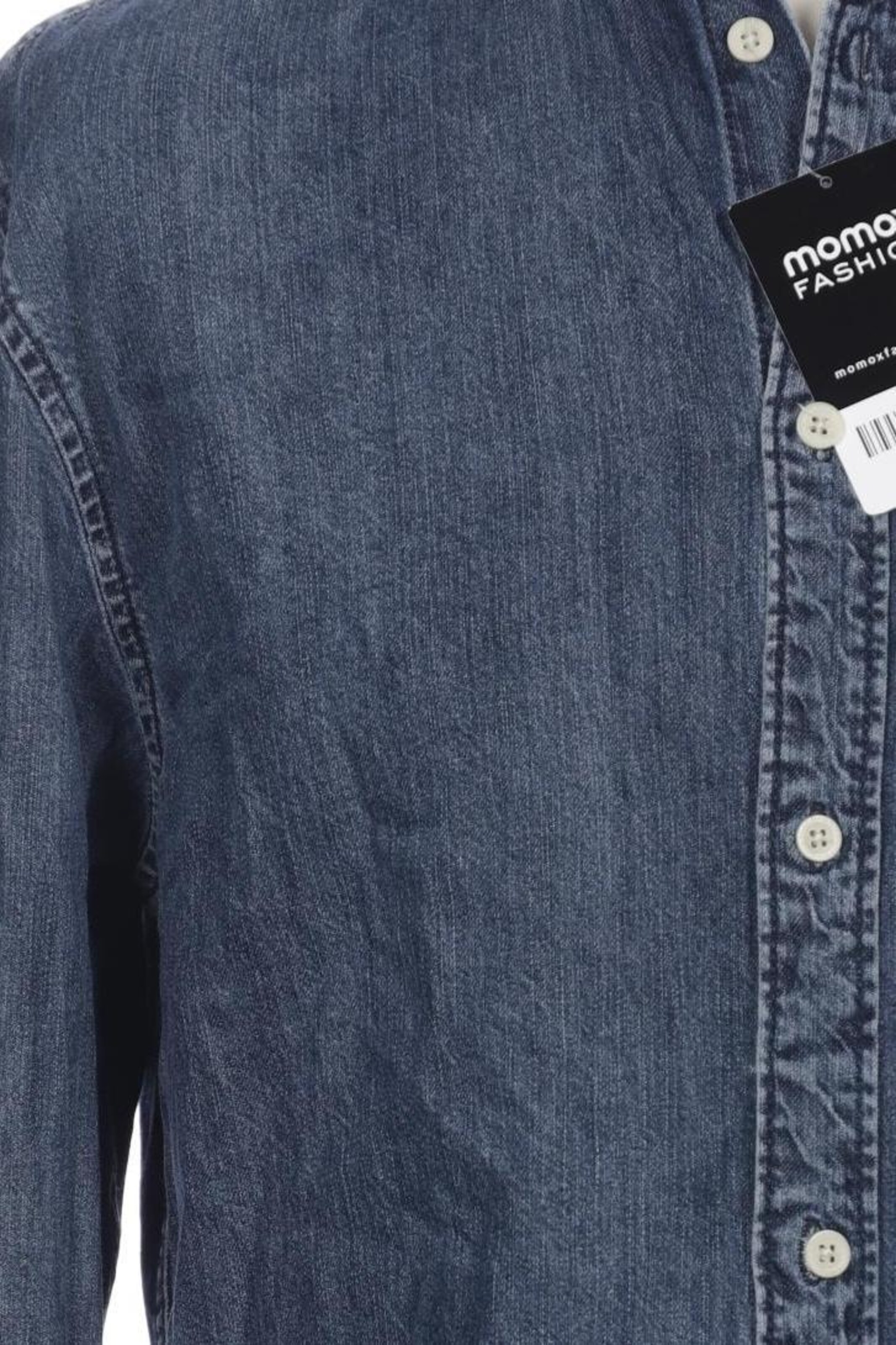 QUIKSILVER Button Up Shirt in L in Blue