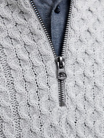Pull-over 'JPRBLUSean' JACK & JONES en gris