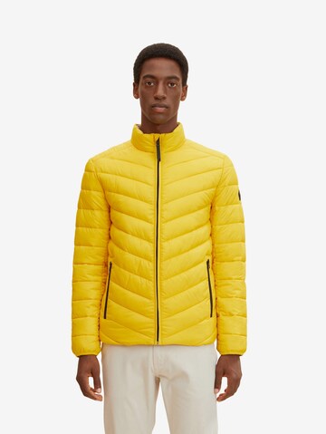 Veste mi-saison TOM TAILOR en jaune : devant