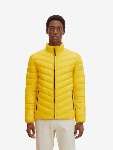 Veste mi-saison TOM TAILOR en jaune : devant