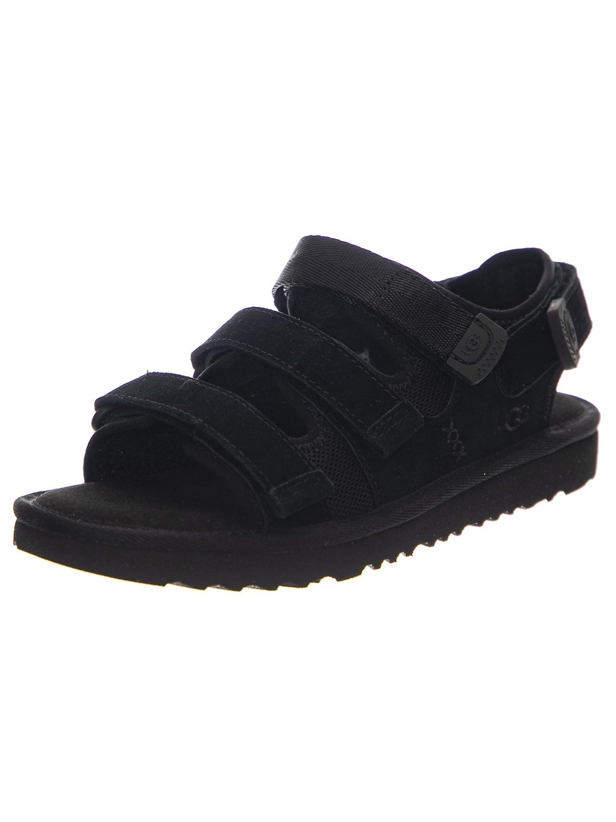 Sandalo 'Goldencoast Multistrap Black K' di UGG in nero: frontale