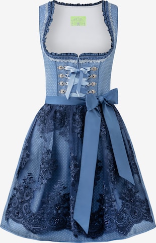 Dirndl STOCKERPOINT en bleu : devant