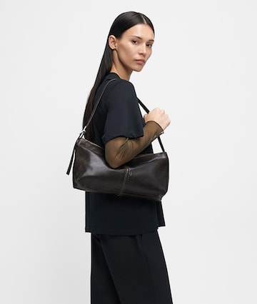 Borsa a spalla 'Hobo' di Liebeskind Berlin in marrone: frontale