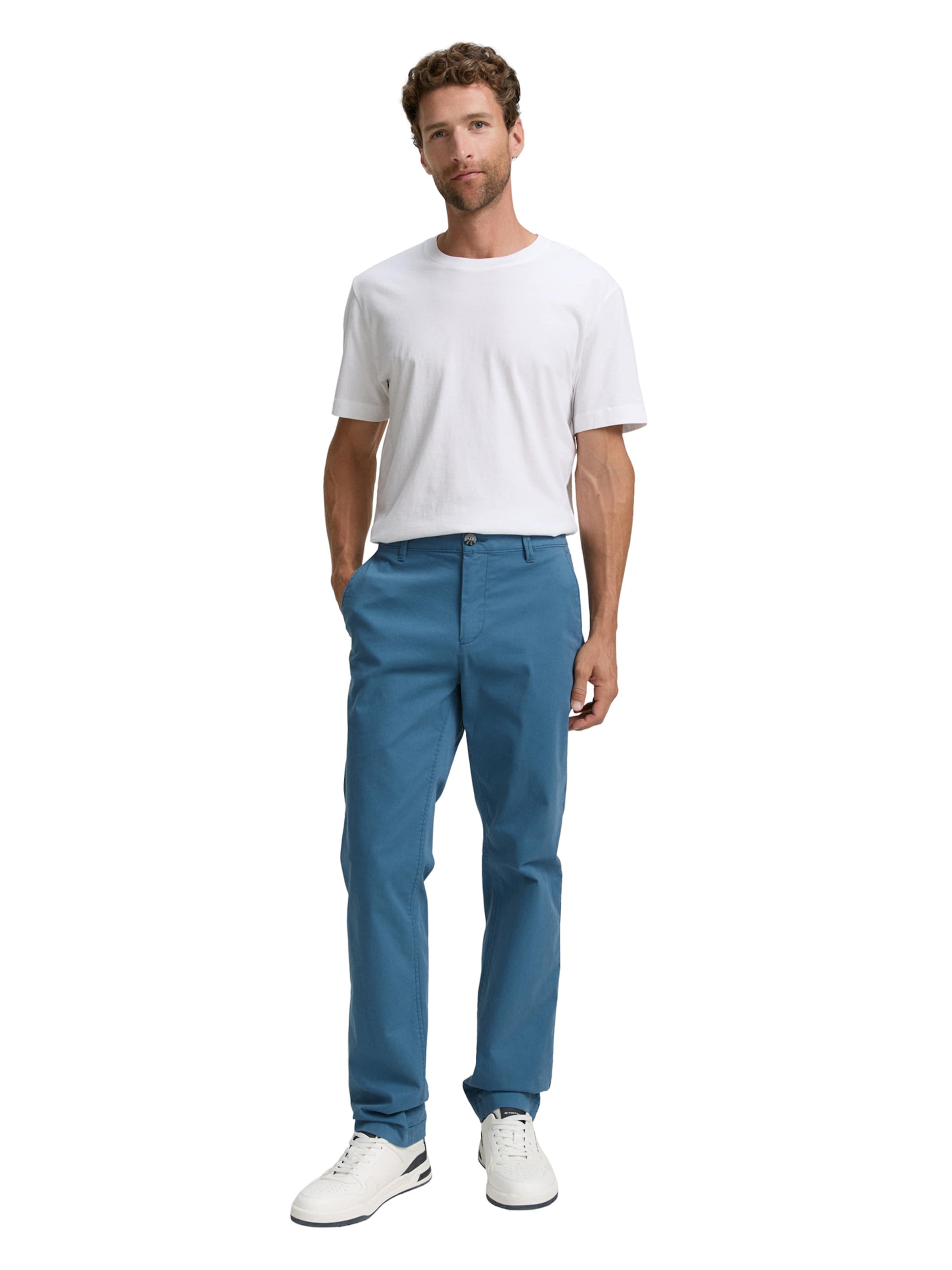 TOM TAILOR Regular Chino in Blauw