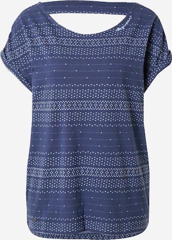 Ragwear Shirt 'Heiddie' in Blauw: voorkant
