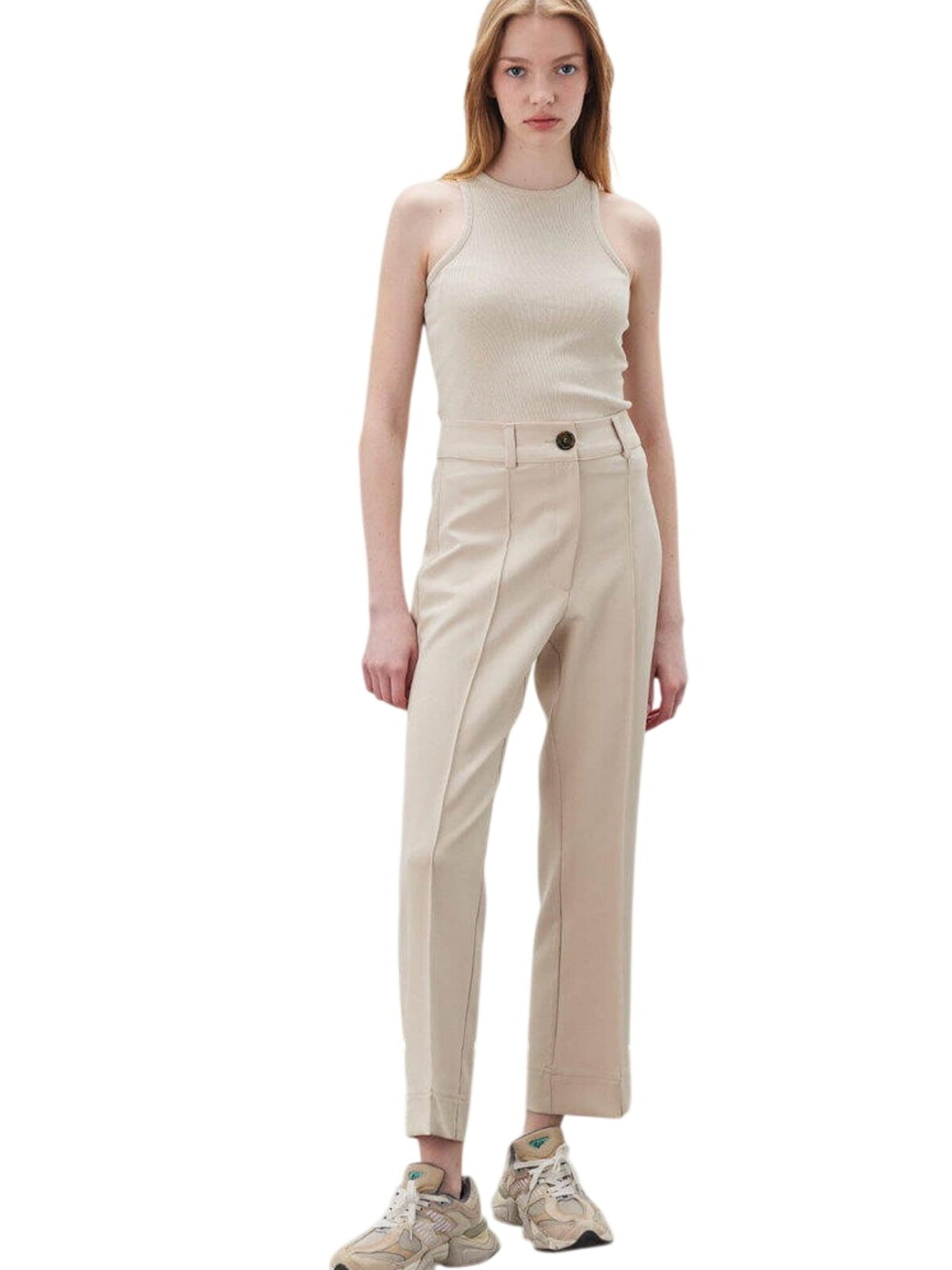 MANUKA Regular Broek in Beige