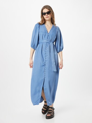 Robe-chemise 'Leora' Freebird en bleu