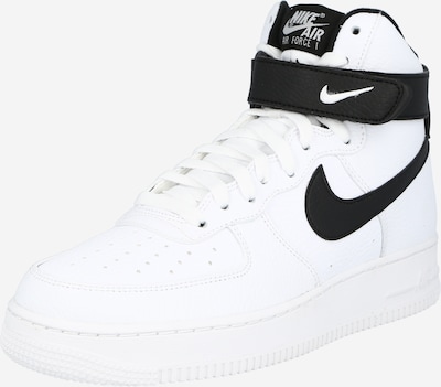 Nike Sportswear Sneakers hoog 'Nike Air Force 1 '07' in de kleur Zwart / Wit, Productweergave
