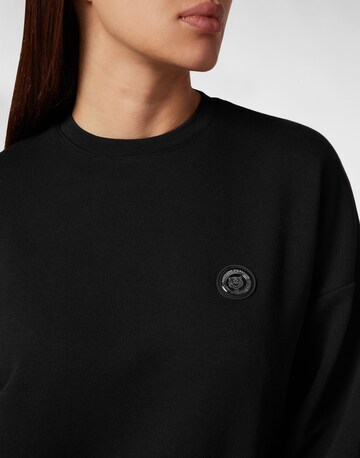 Plein Sport Sweatshirt 'Glitter' in Black