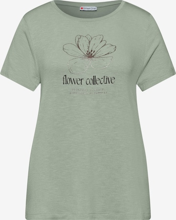 STREET ONE Shirt in Green: front