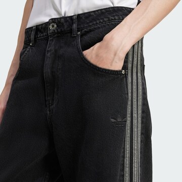 ADIDAS ORIGINALS Wide leg Τζιν 'Adicolor Firebird' σε μαύρο